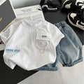 Baby T-Shirt & Shorts Casual 2-Piece Set – Soft Summer Toddler Outfit
