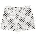 Women's Polka Dot Oversized Bomber Jacket – Long Sleeve Zip-Up Crop Aviator Coat