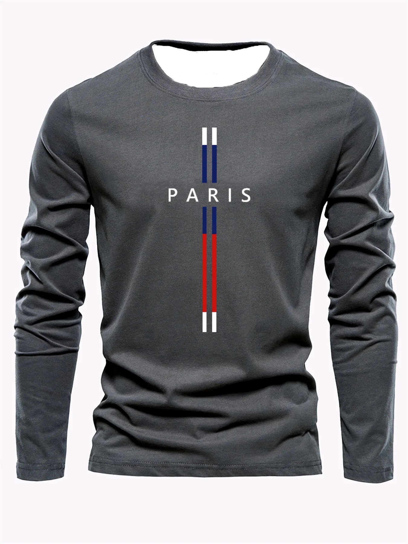 Autumn And Winter Two-Piece Versatile Daily Men's Sleepwear Long Sleeved Pants Letter Printed Pattern Basic Shirt Home Suit Set