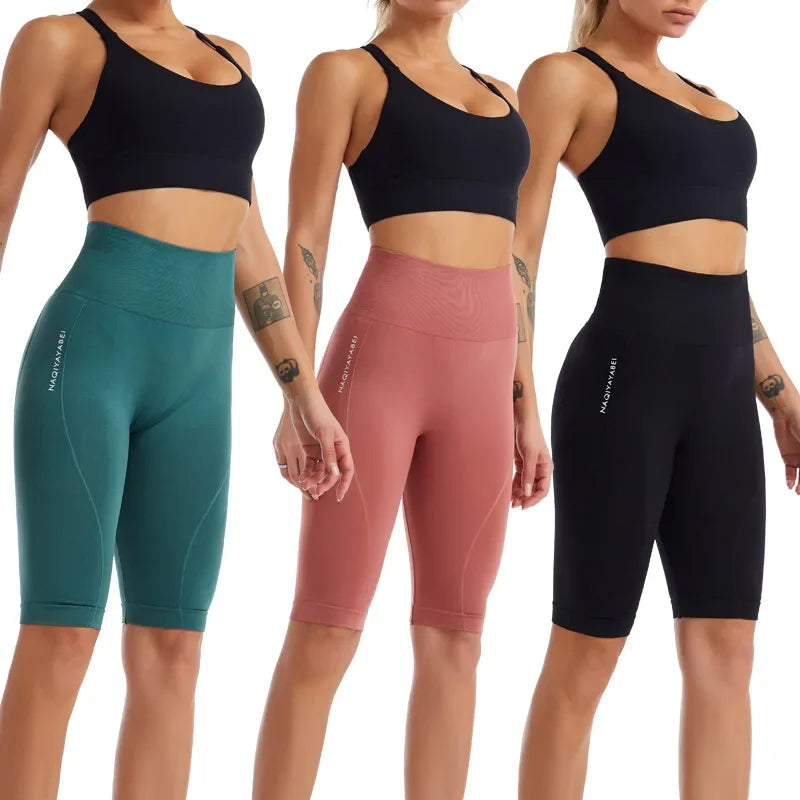 Women's Body Sculpting High Waist Yoga Pants – Tight Breathable Quick-Dry Running Leggings