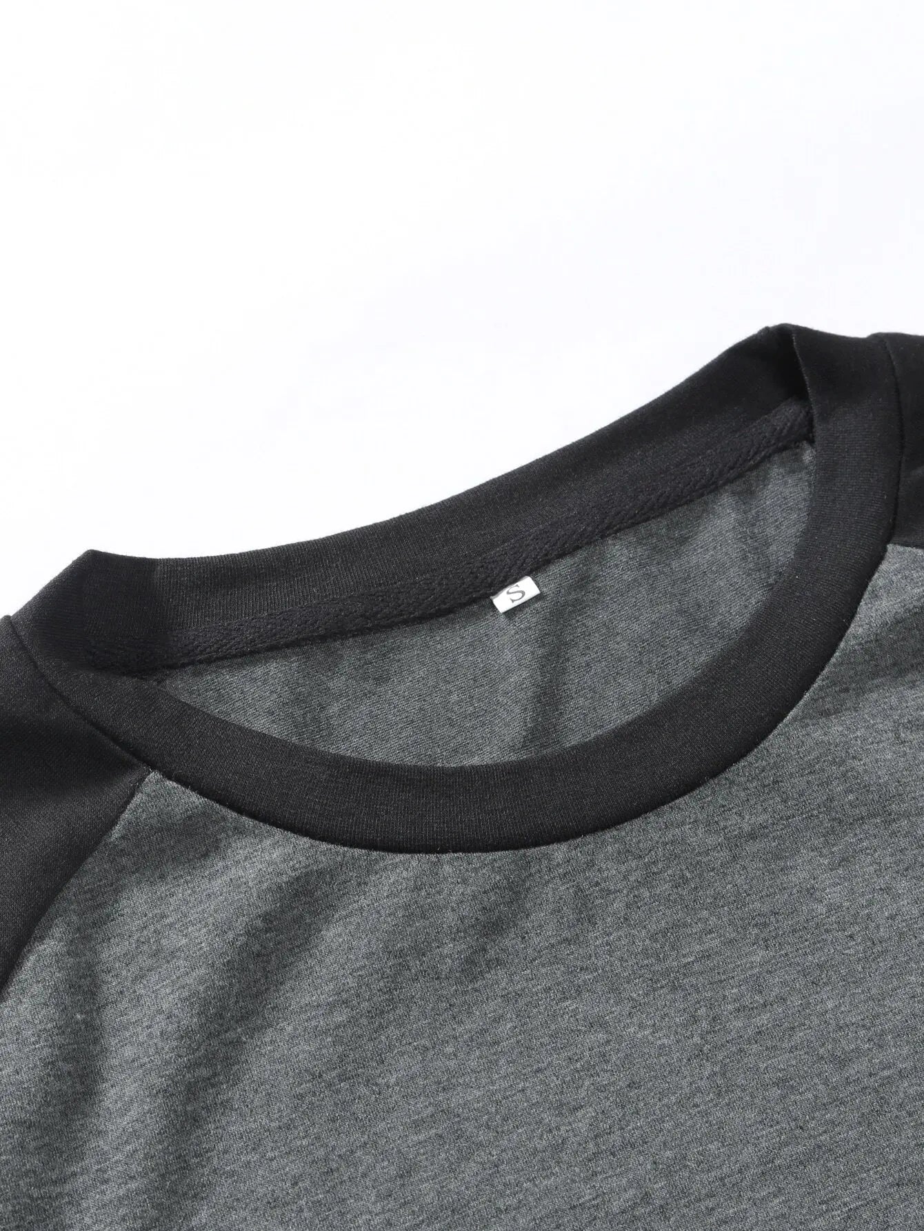 Men's Color Block Raglan Long Sleeve T-Shirt – Casual Fall Wear