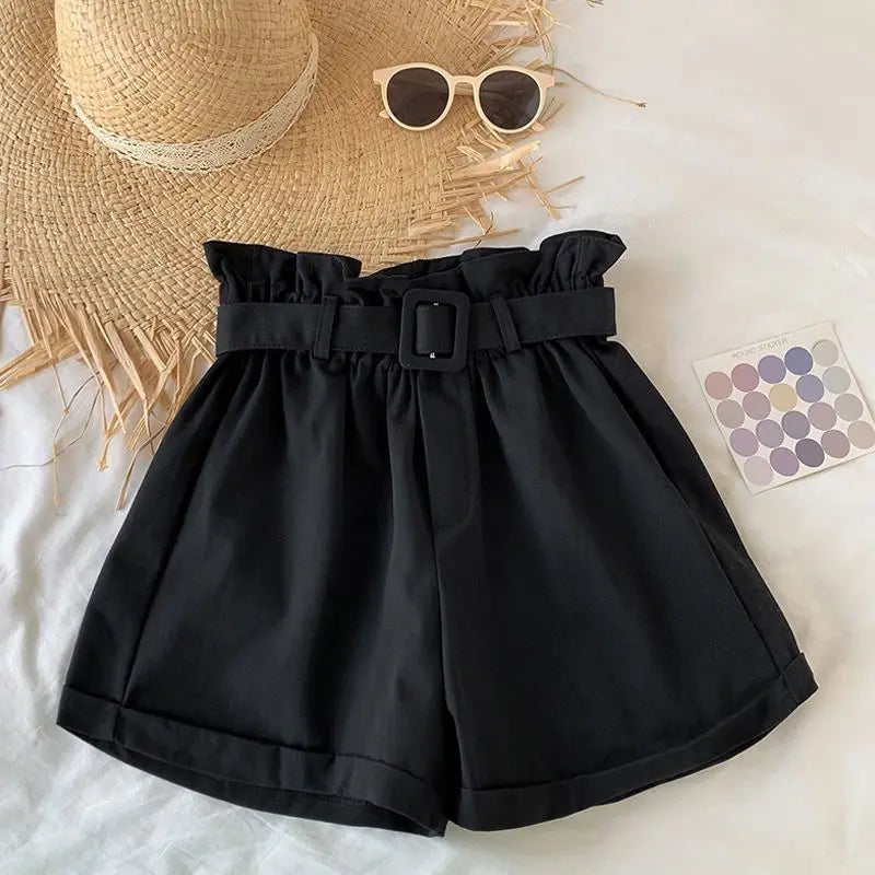 Summer Clothes for Girls Candy Color Kids Cotton Shorts for Girls Summer Casual Wear Thin Breathable Outdoor Sports Pants