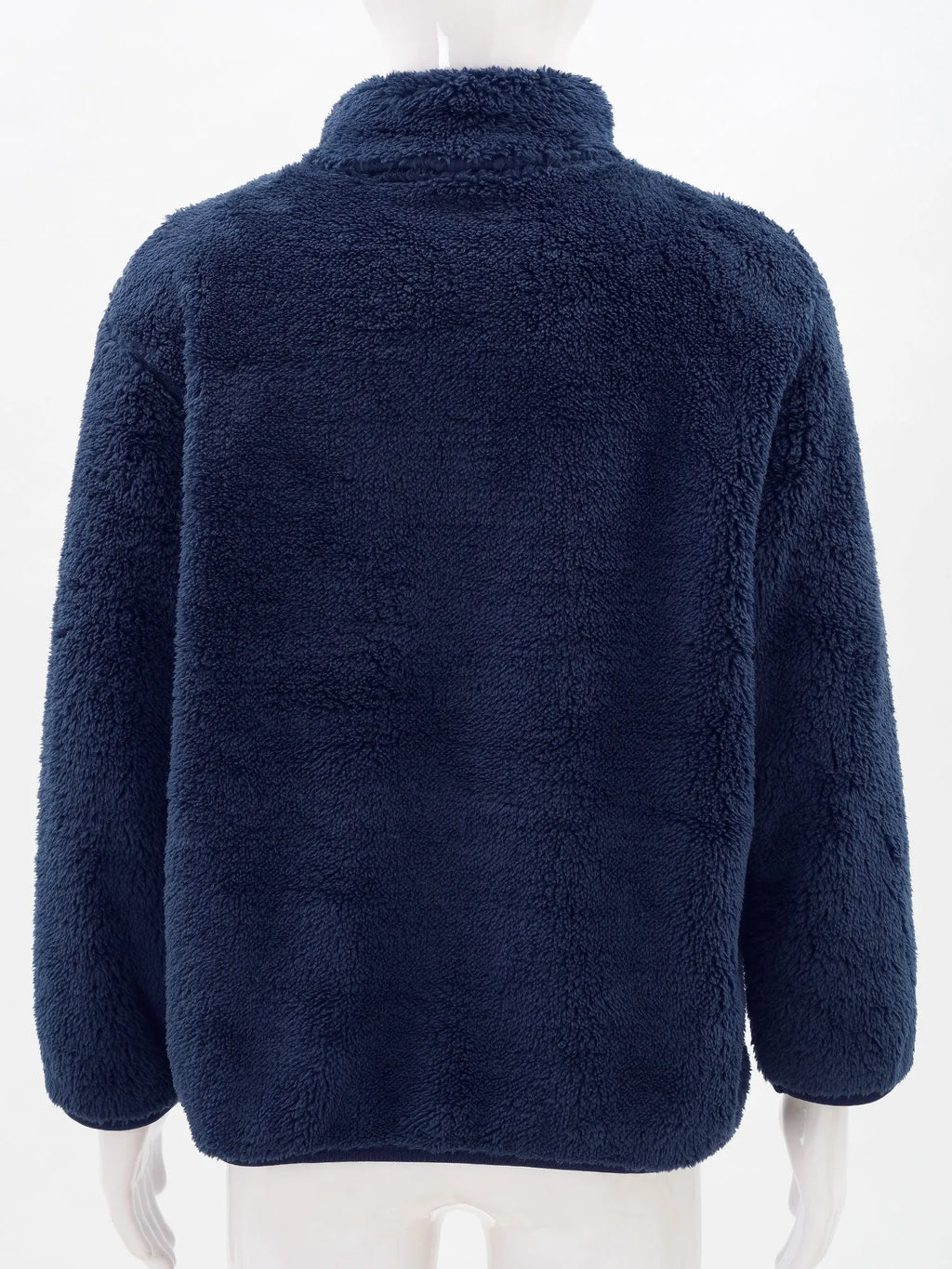Kids Full-Zip Turtleneck Fleece Jacket – Warm Outerwear with Pocket Ages 2–12
