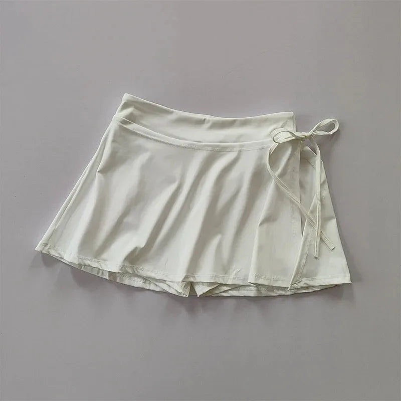Women's Korean Black High Waist Tennis Mini Skirt – Sexy Pleated School Girl Uniform