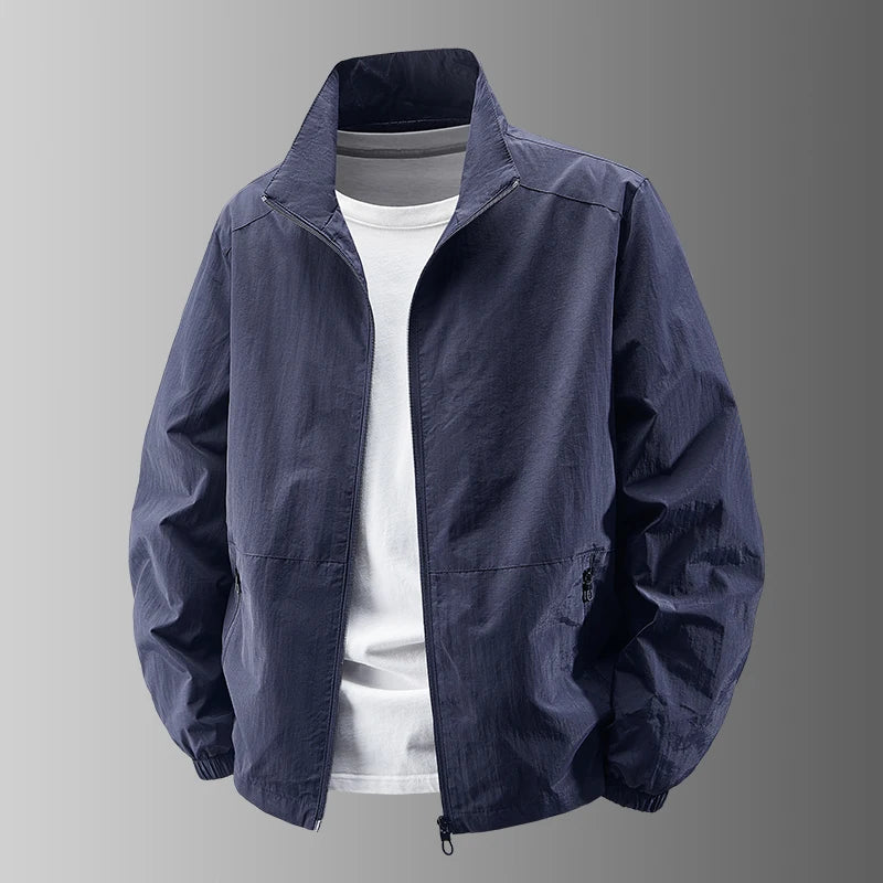 Men's UV Resistant Cycling Windproof Jacket – Breathable Spring Autumn Coat
