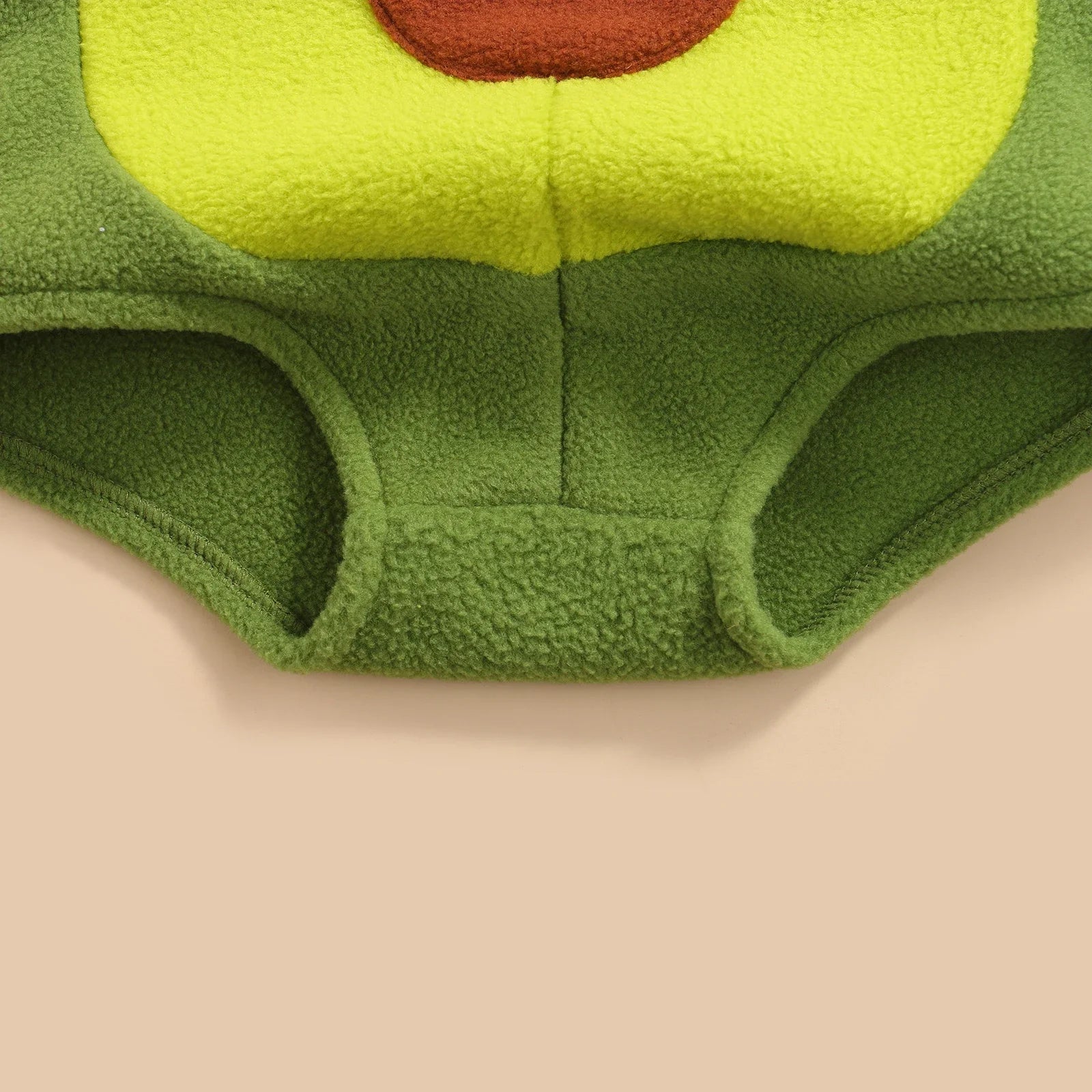 VISgogo Baby Girls Boys 2pcs Halloween Romper Clothes Avocado Sleeveless Zipper Hooded Jumpsuits+Striped Stockings Outfits