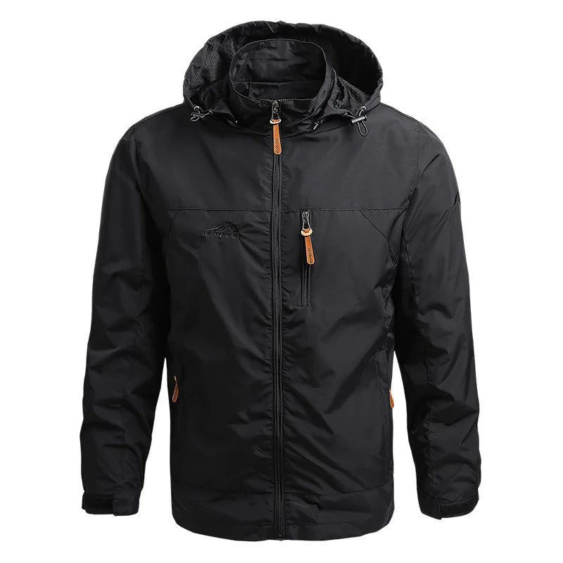 Men's Tactical Waterproof Hooded Military Jacket – Outdoor Sports Climbing Coat