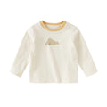 Kids Animal Print Long Sleeve Pullover – Soft Cotton Casual Base Top