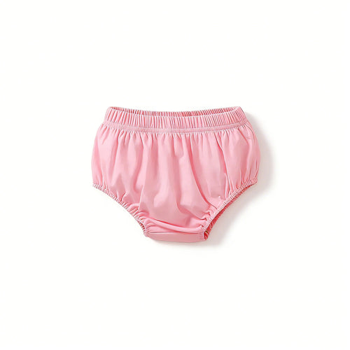 2pcs Solid Color Infant Toddler Underwear Soft Cotton Baby Girls and Baby Boys Unisex Diaper Covers Bloomers