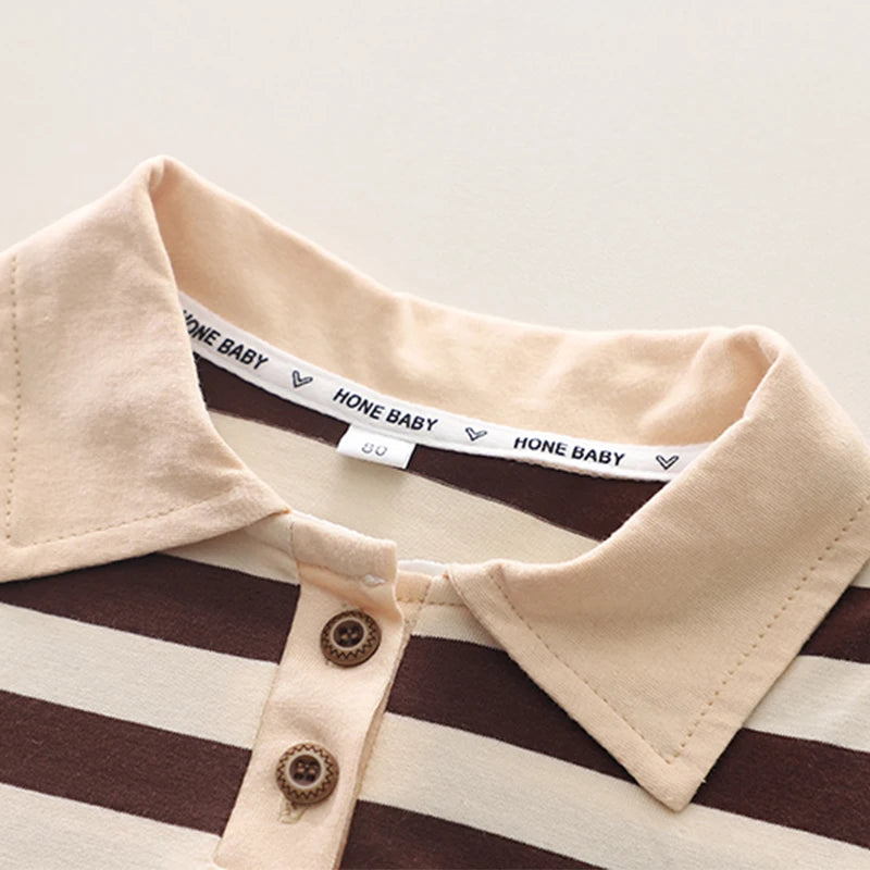 Baby Boys Striped Sleeveless 2-Piece Set – Casual Summer Outfit