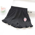 Kids Shorts Strawberry Printed Lace Baby Shorts Toddler Summer Clothes for Girls 2 To 7 Years Kids Shorts