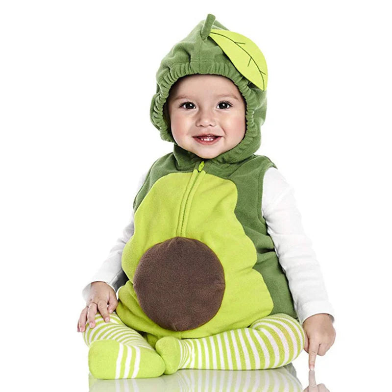 New Designer Cartoon Clothing Zip-up Hooded Romper + Stockings Baby Boy Clothes Baby Girl Casual Sets