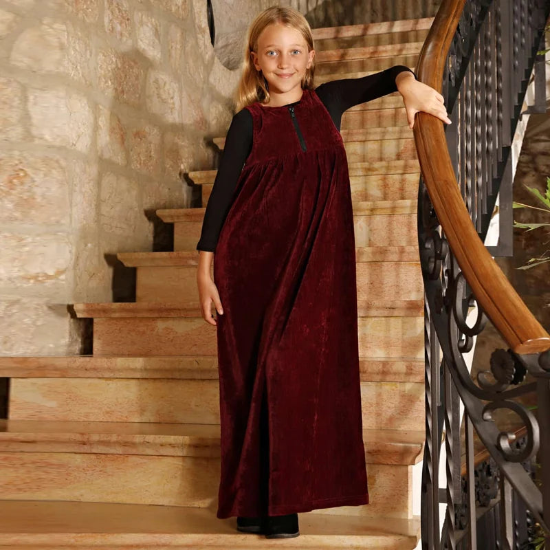 Fall/winter chenier family matching clothes maxi dress baby top and pants set boy girl t-shirt outside suit kids clothing