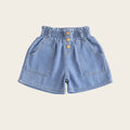 Summer 3-9 Y Kids Girls Short Jeans Children Girls Cotton Denim Shorts Stylish Wear with Elastic Waist and Trendy Designs Pants