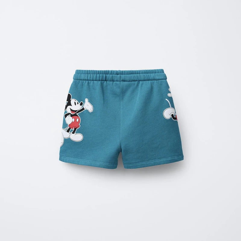 Mickey Mouse Shorts Cartoon Fashion Shorts Outdoor Wear Boys Child Cute Shorts Babies New Design Summer Loose Versatile Shorts