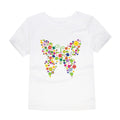 Girls Flower Print Cotton T-Shirt – Pink Casual Tee Ages 2–14