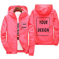 Men's Waterproof Large Size Windbreaker Jacket – Casual Black Outdoor Coat up to 7XL