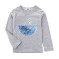 Boys Astronaut Print Long Sleeve T-Shirt – Fun Space Cotton Kids Top