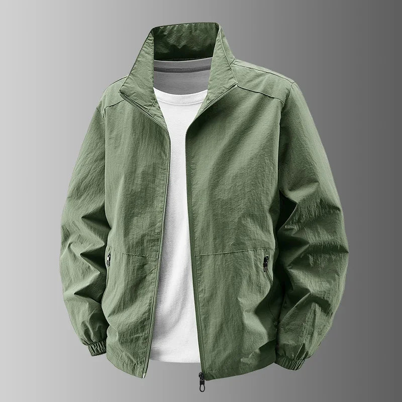 Men's UV Resistant Cycling Windproof Jacket – Breathable Spring Autumn Coat