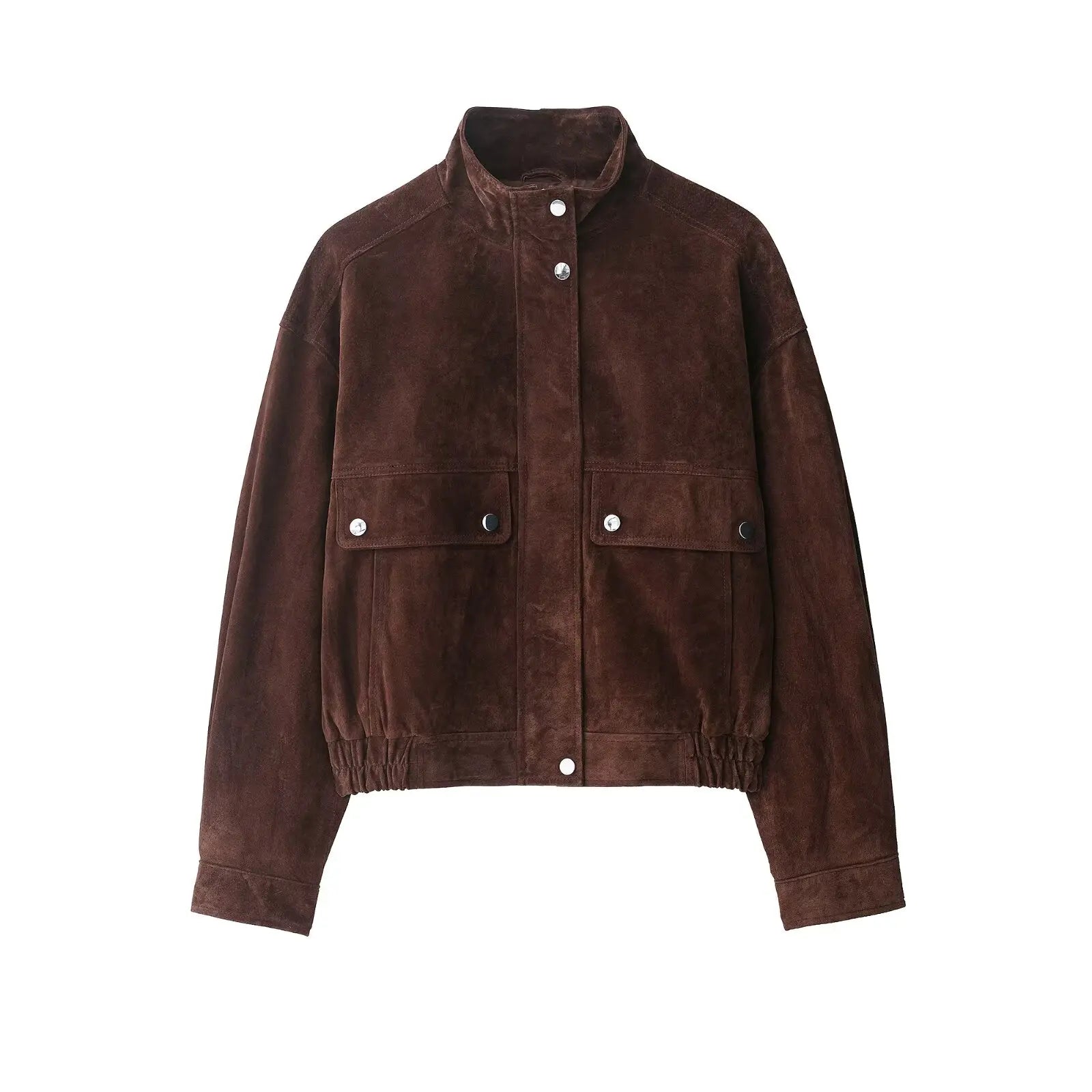 Women's Big Pocket Loose Warm Autumn Jacket – Elegant Street Chic Student Coat