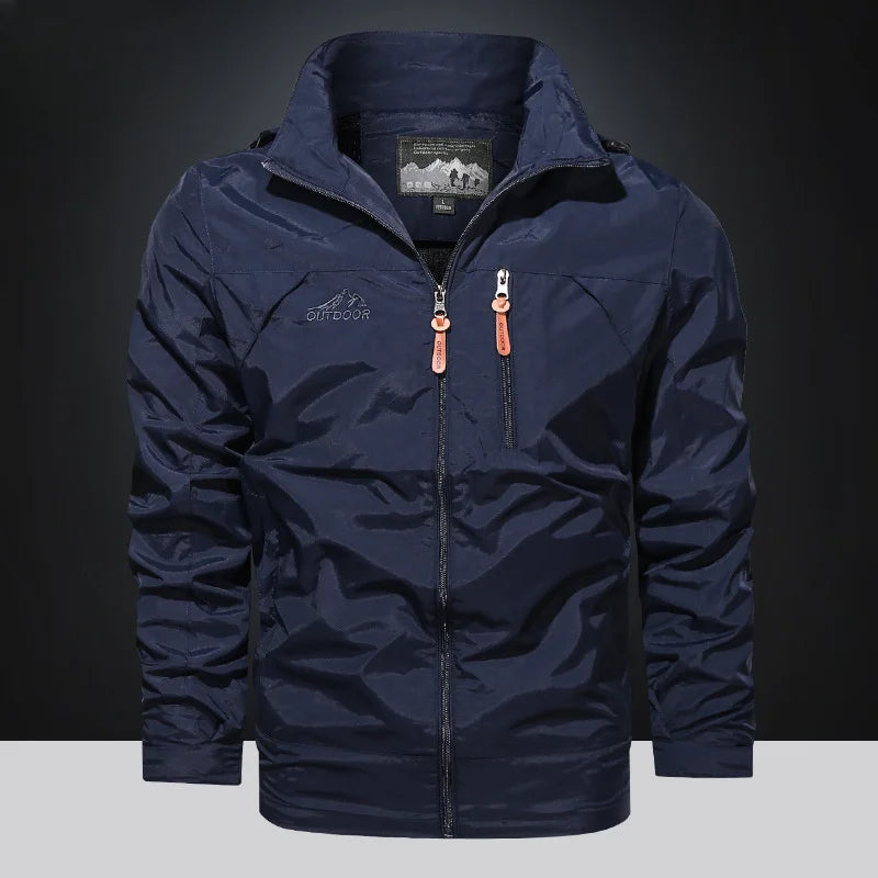 Men's Tactical Waterproof Hooded Streetwear Coat – Military Outdoor Climbing Jacket