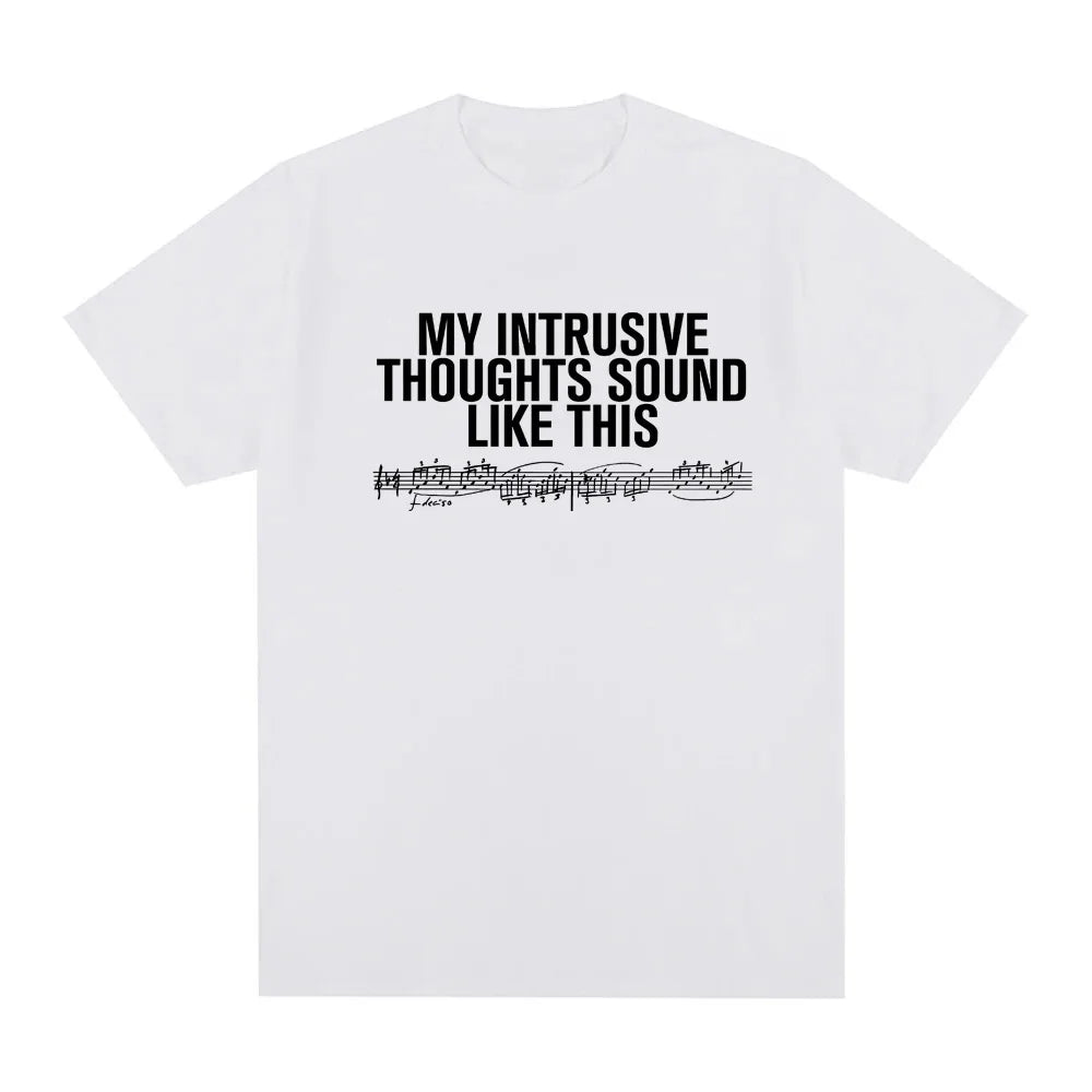 Rosalia Intrusive Thoughts Baby Tee – 100% Cotton Soft Round Neck T-Shirt