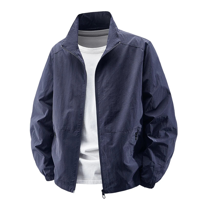 Men's UV Resistant Cycling Windproof Jacket – Breathable Spring Autumn Coat