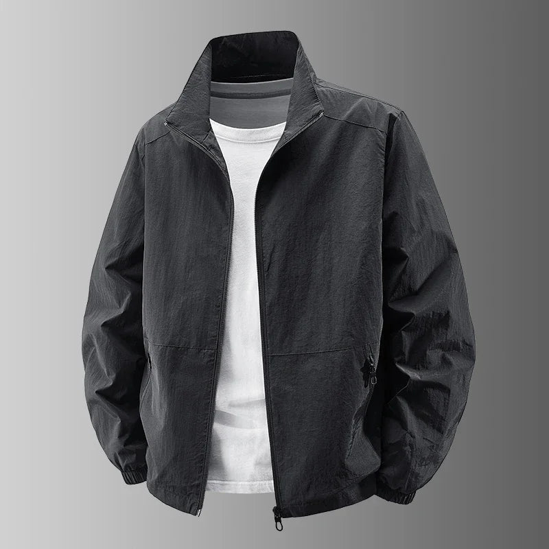 Men's UV Resistant Cycling Windproof Jacket – Breathable Spring Autumn Coat