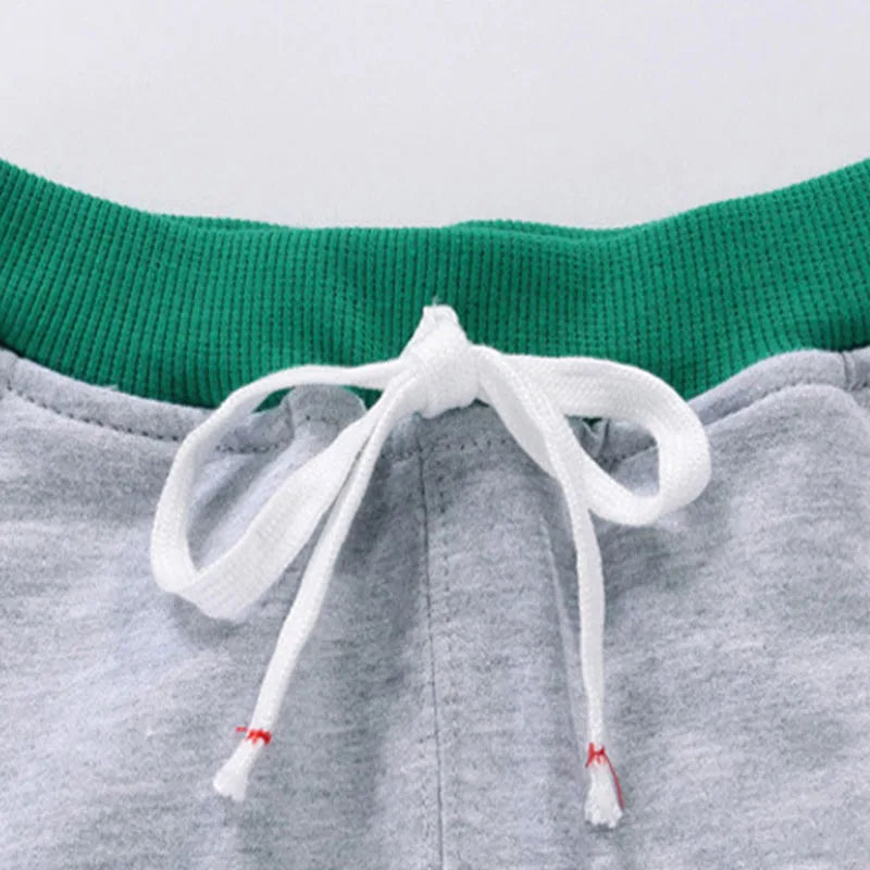 TUONXYE Children Boys Shorts Solid Color Teenager and Belt Pants Toddler Leisure Cotton Knitting Sport Beach Clothing