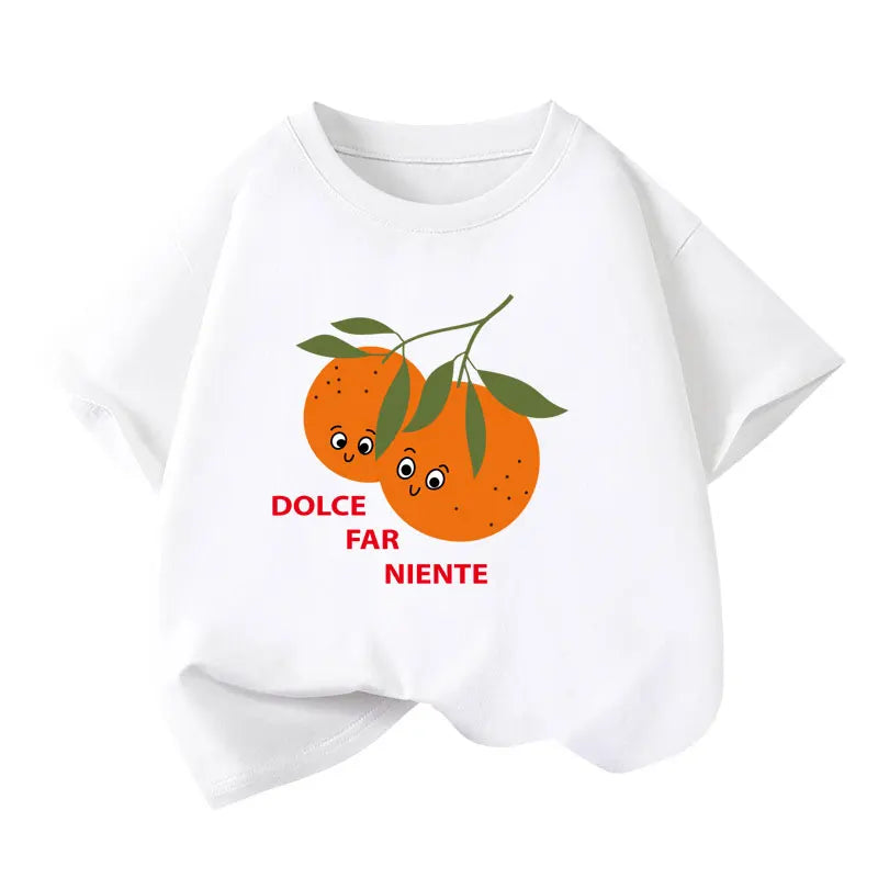 Girls Short Sleeve Cotton School Uniform Tee – Casual Summer Blouse