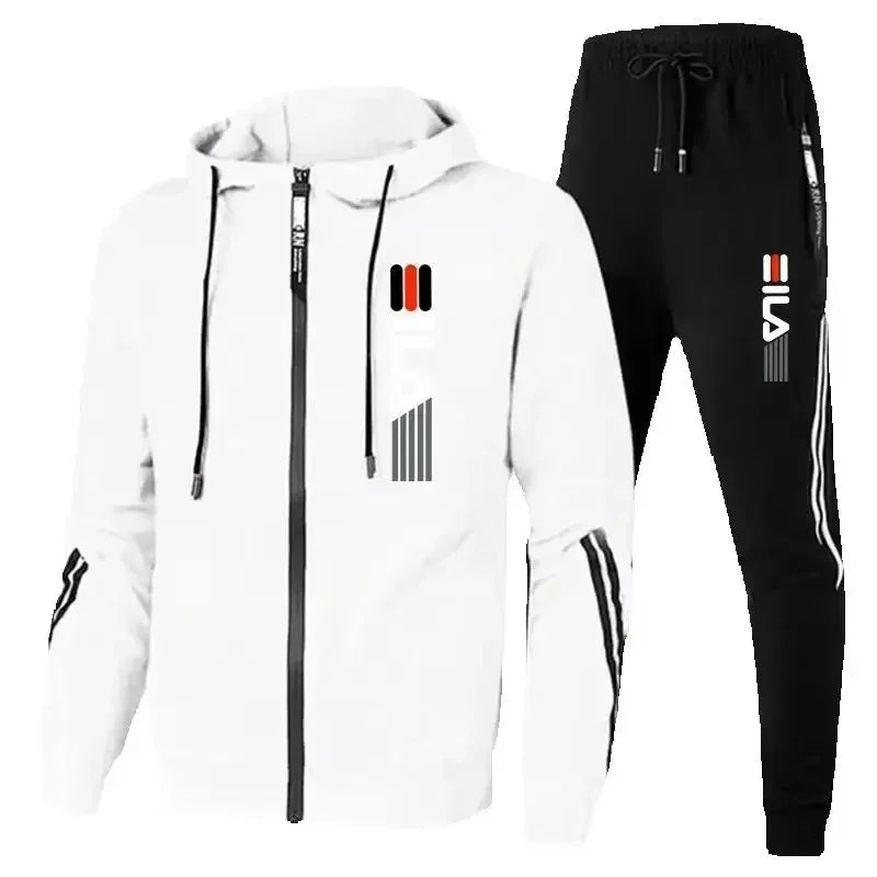 Men's Sportswear Set for Spring and Autumn 2026: Casual Sports Jacket + Sports Pants, Jogging Fashion and Stylish Sports Suit