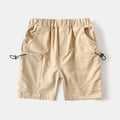 Cotton Children Brown Short Pants for Boys 2 to 3 4 5 6 7 8 Years Kids Shorts 2025 Beach Shorts Casual Loose Toddler Boy Shorts