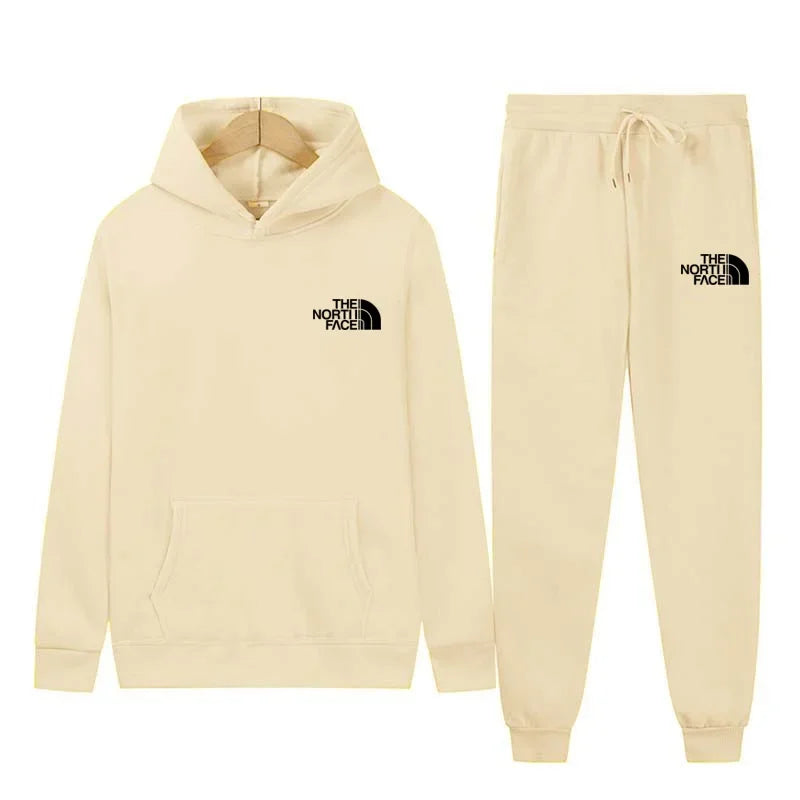 2025 Autumn New print Men's Women Fashion Casual Tracksuits Outdoor Fitness Jogging Hooded Sets Sports Luxury