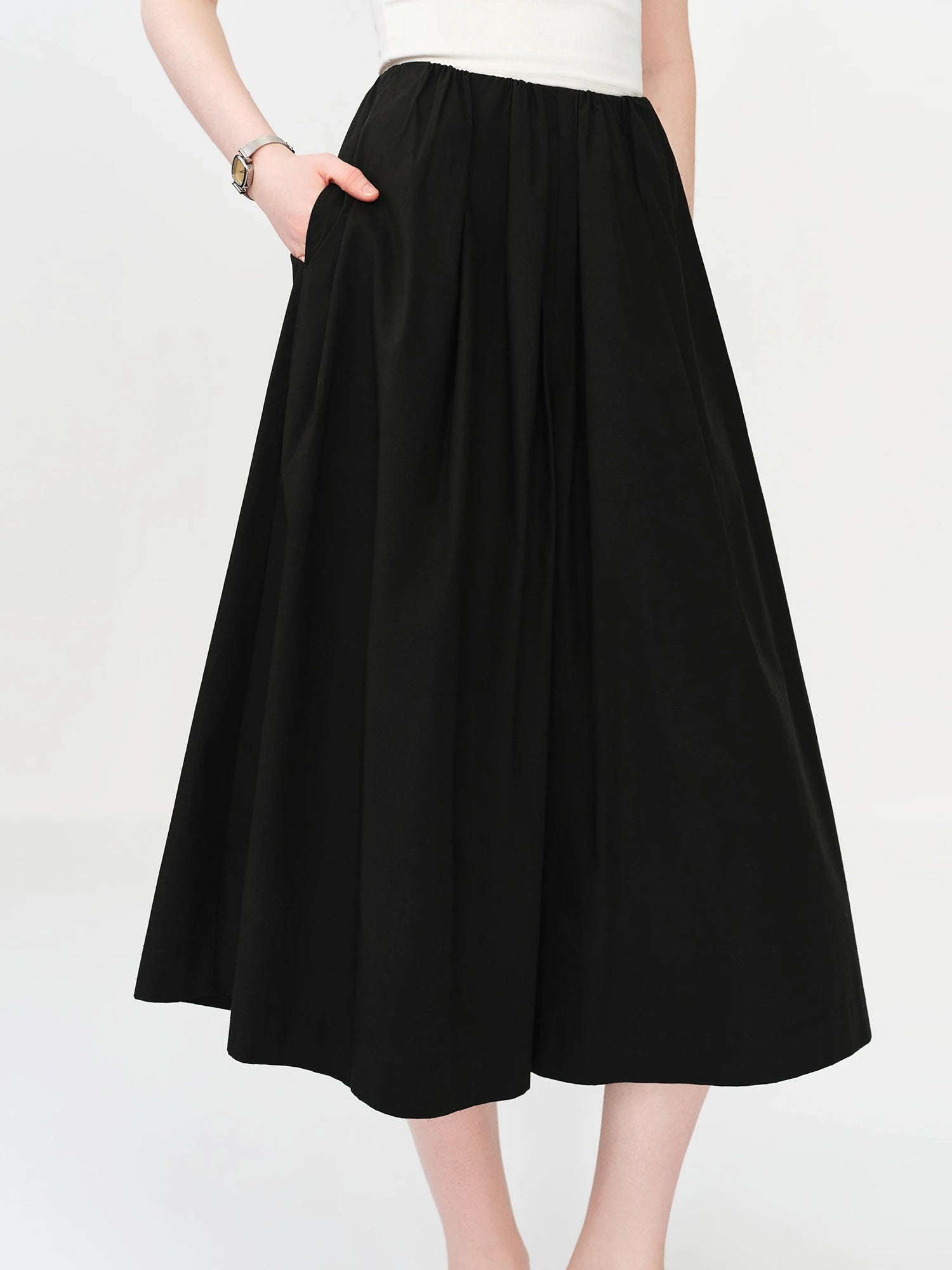 Women's Cozy Cotton A-Line Wide Leg Resort Pants – Casual Summer Outfit Trousers
