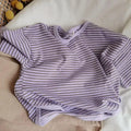 Kids Striped Long Sleeve T-Shirt – Soft Cotton Casual Toddler Top