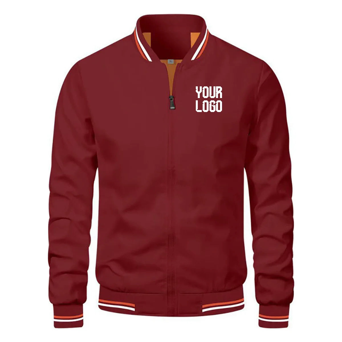 Men's Slim Fit Windproof Autumn Jacket – Customizable Fashion Coat