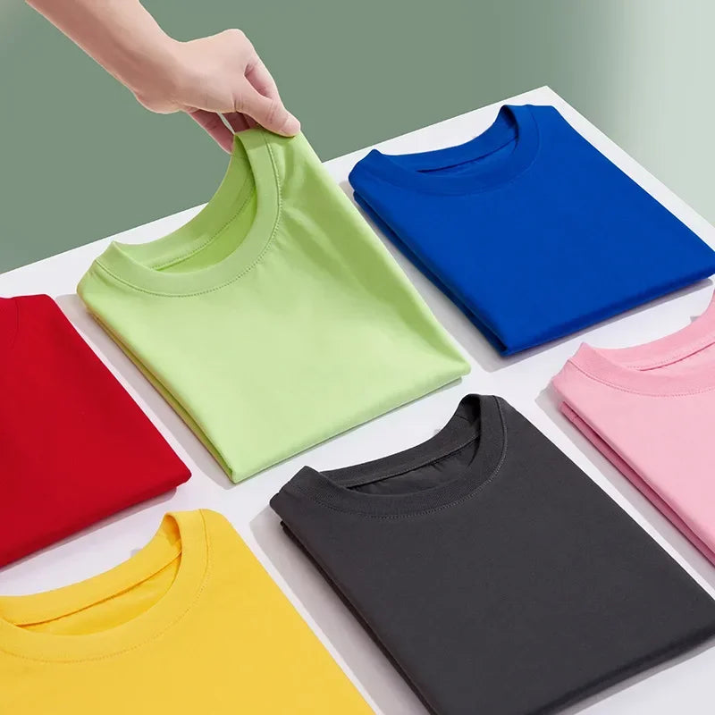 Girls Short Sleeve Cotton School Uniform Tee – Casual Summer Blouse