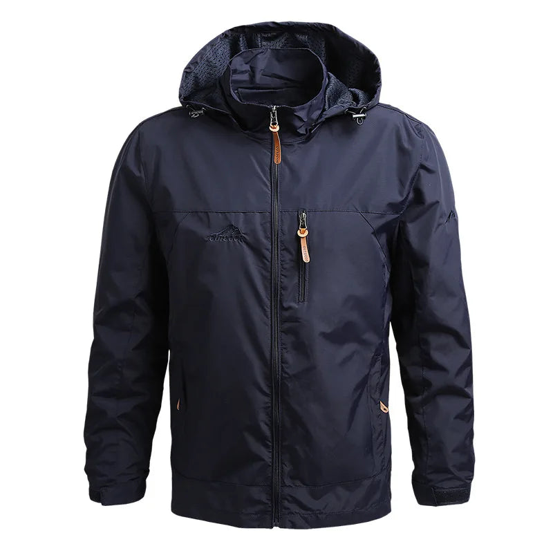 Men's Tactical Waterproof Hooded Military Jacket – Outdoor Sports Climbing Coat