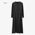 AS 2025 light matte satin dress + Jersey modal sleeve super comfortable woman dress