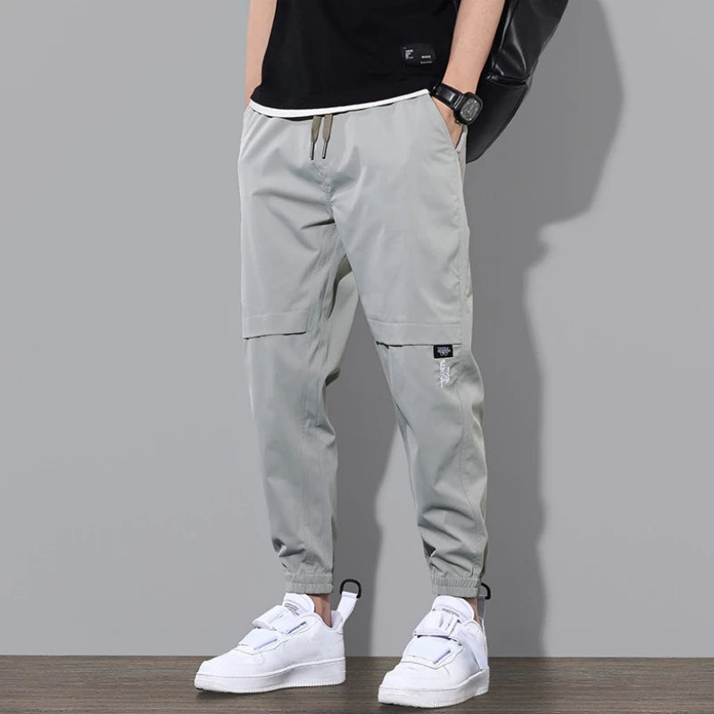 Hip Hop Streetwear Jogger Pant Fashion Trousers Multi-Pocket Casual Joggers Sweatpants Men Pants